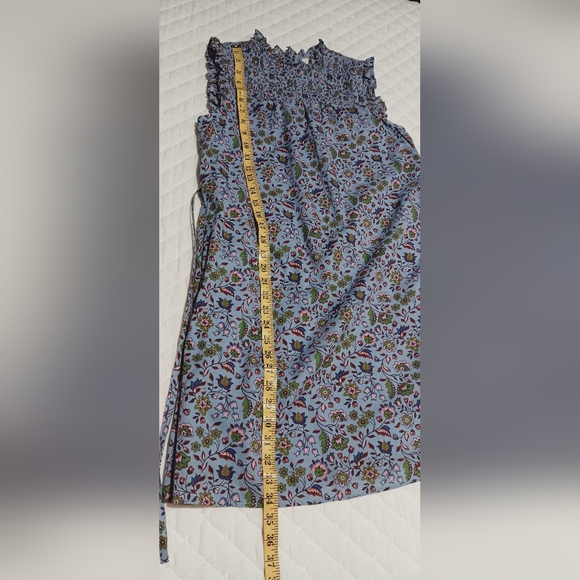 EUC Boden Floral Sleeveless Mini Dress With Pockets  Size 2 - Picture 9 of 13